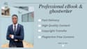 ghostwrite 30,000 words ebook as a kindle book writer, ebook ghostwriter