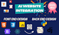 deploy ai, machine learning models into websites or apps