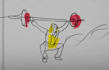 draw animations art with continuous lines