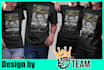 create memorial t shirt design