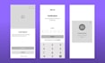 design clean and best wireframe for your mobile app