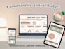 create a customizable excel spreadsheet or budget planner