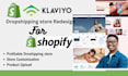 create dropshipping shopify store glossgenius website spa website beauty website