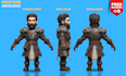 create 3d stylized characters for games ready unity and ue5