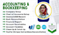 do accounting  bookkeeping in quickbooks, xero, wave freshbooks, and zohobooks