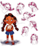 children story book illustrations book cover