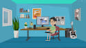 create 2d animated explainer video