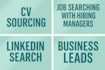 provide CV sourcing and job lead generation