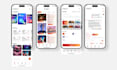 create amazing ai app design UX UI, mobile app