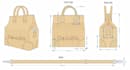 create bag design, backpack, handbag and bag tech pack