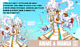 draw custom anime or manga style illustration