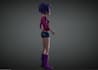make for you stylized cartoon character,pbr texture,animate3d modular model,nsfw