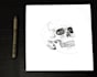 hand draw anything you want with a pen and ink