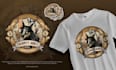 do vintage retro hand drawn illustration for t shirt design