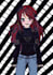 illustrate an original character in color