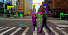 detect and track objects on videos