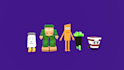 create low poly 3d game assets for roblox, ps1 style