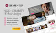redesign nonprofit website charity website ngo 501c3 non profit donation website