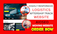 trucking website logistic aioseo moving landing page aftership cargo website