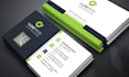 create 3 modern visiting card design