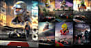design a f1 or racing poster