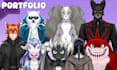 create and rig custom furry vtuber with live2d