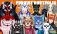 create and rig custom furry vtuber with live2d avatar design fursona