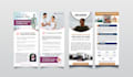 design a clean and professional rack card