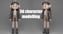 do 3d character modelling for you in blender
