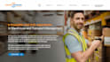design moving company website, logistics website, trucking, dispatch, freight