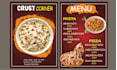 design professional catering menu card in 24 hours