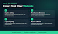 do website QA testing and deliver a detailed bug report