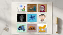 create minimalist vector illustrations and character designs
