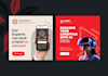 create digital banner, post, thumbnail