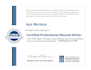 do executive resume writing