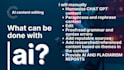 manually, rewrite and humanize ai generated content