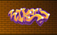 make a graffiti lettering art logo
