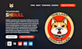 create crypto token website, memecoin website, presale ico website