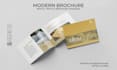 create trifold brochure company flyer design