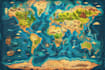 design great map in quality vector illustration