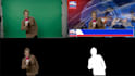 do rotoscoping, green screen removal and chroma keying