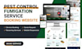 design home service pest control website fumigation service booking website