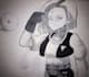 hand draw characters, objects in anime style