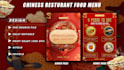 design restaurants food menu