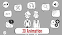 make a 2d cartoon animation video