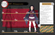 draw in demon slayer art style your character