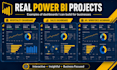 create power bi dashboards and reports as your power bi developer