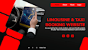 build taxi booking website, chauffeur, limousine and airport transfer website