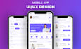 do web ui ux, app ui ux, dashboard ui ux design in figma
