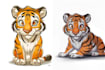 draw an eyecatchy mascot, animal cartoon character